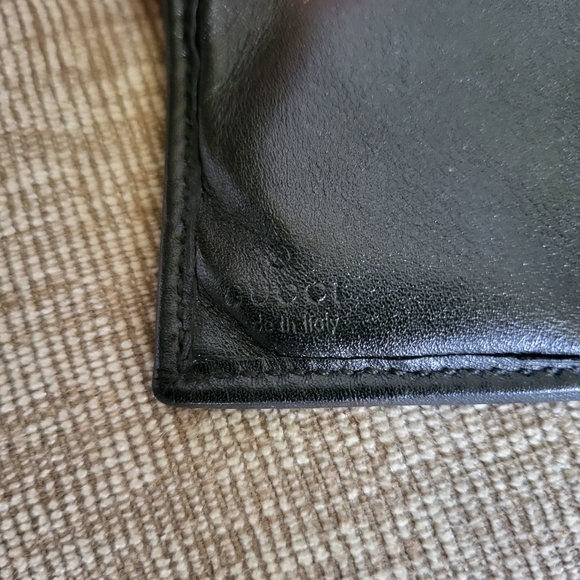 Gucci Long Wallet in Black Imprime Canvas - Picture 7 of 12